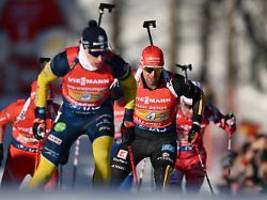 lange träumt der dsv vom sieg: drama am schießstand wirft biathlon-staffel entscheidend zurück