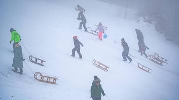 schlitten oder schule? entscheidung in hamburg für montag gefallen