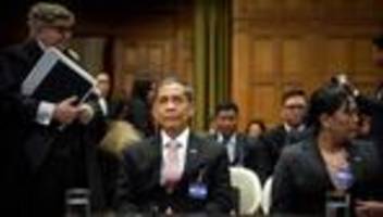 Internationalen Gerichtshof: UN-Gericht in Den Haag verhandelt Völkermordvorwurf gegen Myanmar