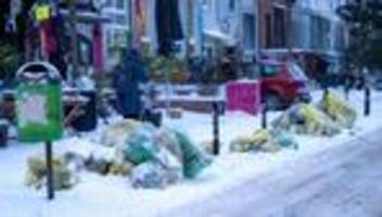 Wetter: Eisregen stoppt Müllabfuhr in Teilen der Region Hannover