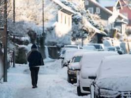 teils droht blitzeis: gunda sorgt für glätte - viele schulen zu wochenbeginn zu