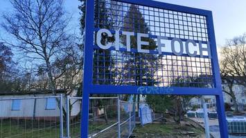 Cité Foch: Die Wasserbetriebe räumen das Chaos der Franzosen auf