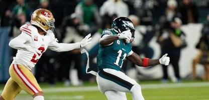 American Football: Titelverteidiger Philadelphia Eagles scheitern an San Fancisco 49ers