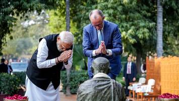 Wegen Trump und Putin: Was Merz in Indien sagt – und was er sich verkneift