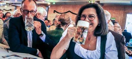 Besuch in Miesbach: Will Bundeskanzler Friedrich Merz Ilse Aigner als Bundespräsidentin?