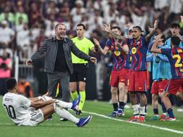 spanischer supercup in saudi-arabien: kleinmütige königliche unterliegen dem finalexperten flick