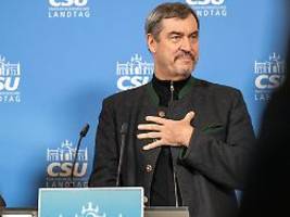Finanzausgleich ohne Zukunft: CSU-Chef Söder will Bundesländer zusammenlegen