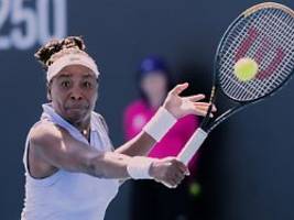 Verliebter Maria tut's fast leid: Venus Williams verliert das älteste Duell, das es im Tennissport je gab