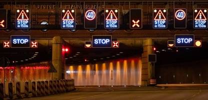 Wetter: Eis droht auf A7 in Hamburg zu fallen – Elbtunnel gen Norden gesperrt