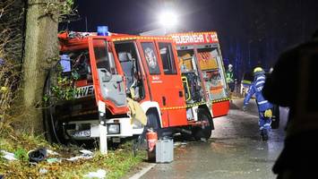Feuerwehr-Unfall mit neun Verletzten: Neue Details zur Ursache