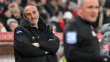 Bundesliga: Heidenheims Schmidt deutlich: Verdient Letzter