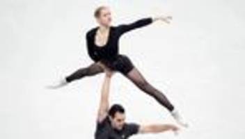 Wintersport: Wacklige Beine: Hase/Volodin nach EM-Kurzprogramm Zweiter