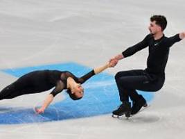 Fast erfolgreiche Olympia-Probe: Neuer Eis-Tango beschert Hase/Volodin wackelige Beine