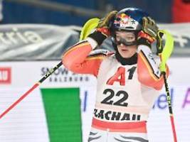 shiffrin-show in flachau: sturz und fehler: dsv-frauen schieben nach nachtslalom mächtig frust