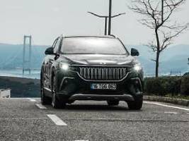 türkisches suv fährt vor: togg t10x klopft an europas türen