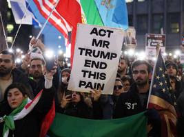 krise in iran: alle warten, ob trump iran angreift