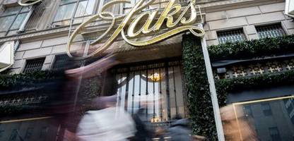 saks global: luxus-kaufhauskonzern meldet insolvenz an