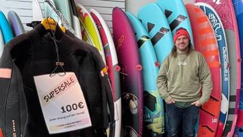 Bekannter Surfshop am Hohendeicher See muss ums Überleben kämpfen