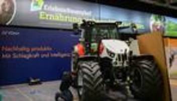 Agrarmesse: Bundespräsident eröffnet Grüne Woche am Abend