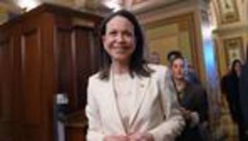 Symbolische Geste: Machado: Habe Trump Nobelpreis-Medaille überreicht