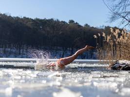 Wintersport: Heute Eislaufen, morgen Eisbaden