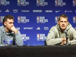 NBA gastiert erstmals in Berlin: Berliner Brüder als Kontrastprogramm zu Trumps Imperialismus