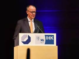 Um es noch deutlicher zu sagen: Merz kritisiert die Arbeitsmoral der Deutschen