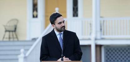 zohran mamdani: in der gracie mansion spukt es (vielleicht)