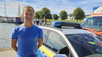 Büsum: Blinden vor dem Tod bewahrt – Daniel Günther ehrt Pinneberger