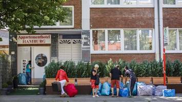 migration: weniger geflüchtete in hamburger hotels untergebracht