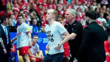 trump-protest heute bei deutschlands handballern? em-orga erhöht sicherheit