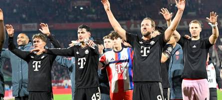 Überragende bayern müssen zum ende der hinrunde auch eine schlechte nachricht verkraften