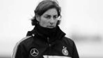 Mit 55 Jahren: Ex-Fußball-Europameisterin Anouschka Bernhard ist tot