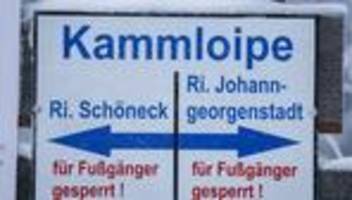 Skifahren: Tauwetter bremst Wintersport im Erzgebirge aus