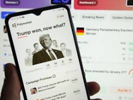 Trump-Clan will mitmischen : Hier wird auf Krieg und das Wetter gewettet