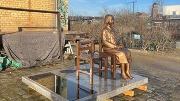 Happy End? Friedensstatue „Ari“ hat ein neues Zuhause