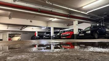 Geschlossene P+R-Tiefgarage am Herold-Center: Taugt sie als Schutzbunker?