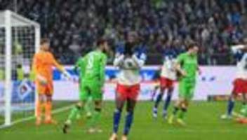 Fußball-Bundesliga: HSV nur 0:0 gegen schwache Gladbacher