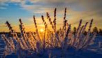 Klarer Himmel: Der Winter geht kalt und sonnig weiter