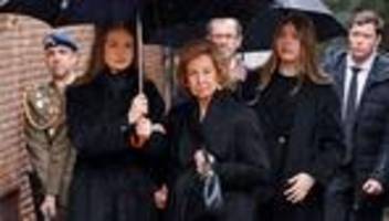 Trauerfeier: Trauerfeier für Irene von Griechenland in Madrid