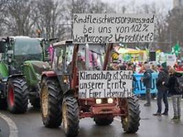 Für Klimaschutz, gegen Mercosur: Tausende demonstrieren für Kursänderung in der Agrarpolitik