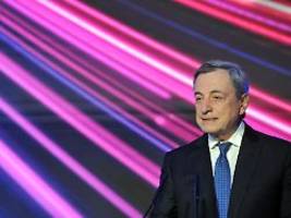 Großes für Europa geleistet: Karlspreis geht an früheren EZB-Chef Mario Draghi