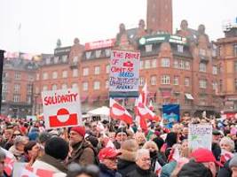 kampf für die ganze welt: trumps grönland-pläne bringen tausende dänen auf die straße