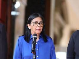 massive vorwürfe aus den usa: venezuelas präsidentin wirft maduro-vertrauten aus der regierung