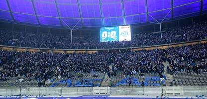 2. bundesliga: fans von hertha bsc beklagen verletzte nach zusammenstoß mit polizei