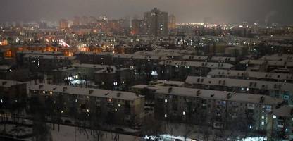 Ukraine-Russland-Krieg: Kyjiw leidet nach Angriffen unter Strommangel