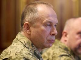 Krieg in der Ukraine: Ukrainischer Oberbefehlshaber kündigt neue Offensive an