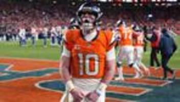 American Football: Broncos bezwingen Bills in Krimi und verlieren Quarterback