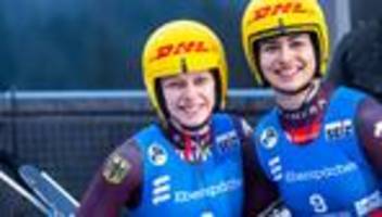 Rennrodeln in Oberhof: EM-Titel nach Olympia-Aus für Degenhardt/Rosenthal