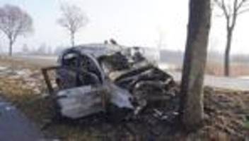 Verkehr: Herzversagen am Steuer – 79-Jähriger stirbt bei Unfall